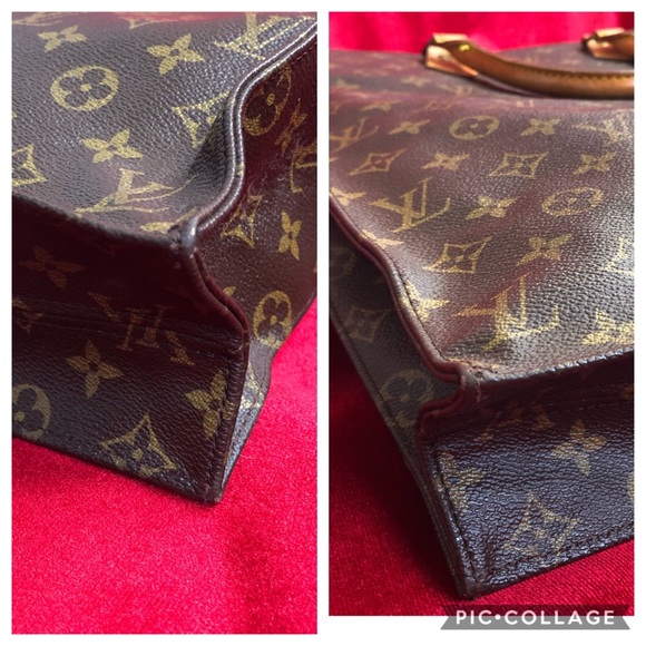 Authentic Louis Vuitton Hand Bag Sac Plat - Picture 5 of 8